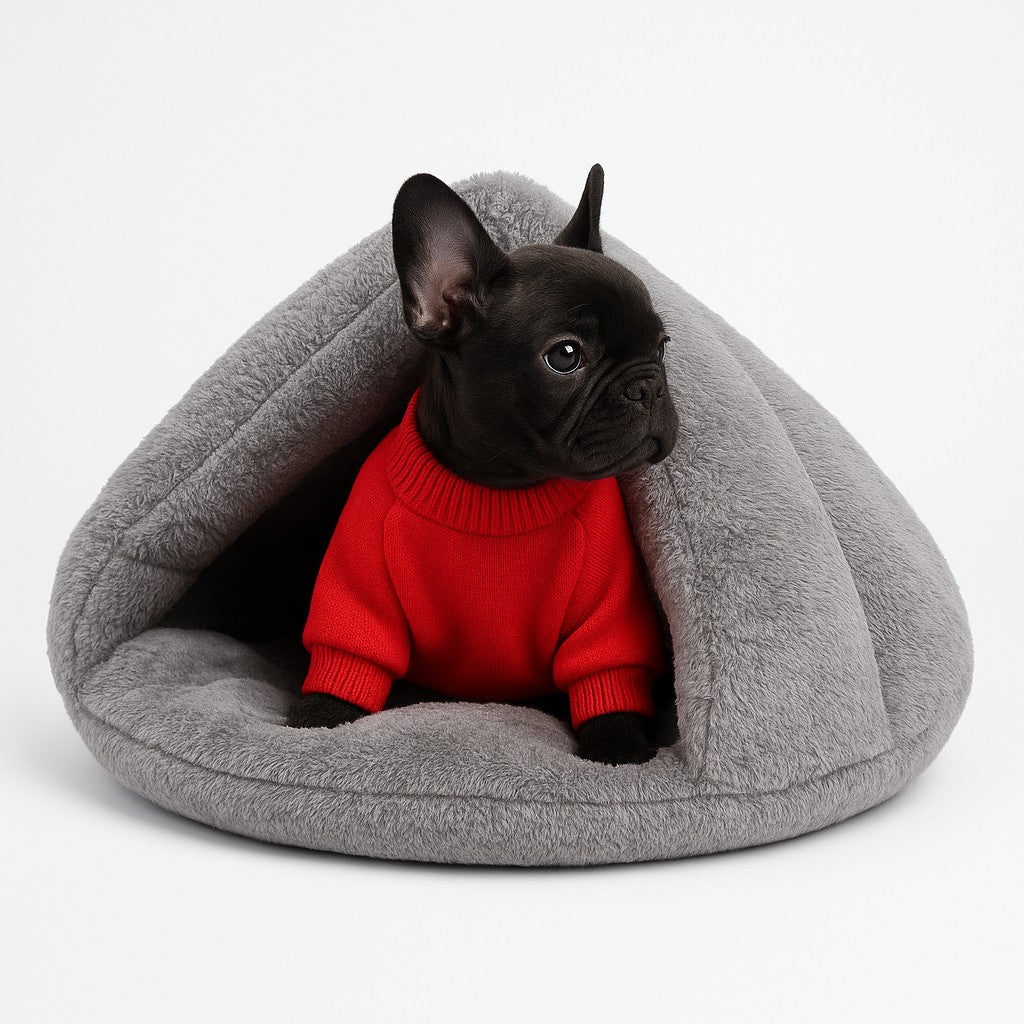 MyPrimePaws Plush Cloud Sofa – Ultra-Warm & Cozy Small Dog Bed & Cat Bed - premium product photo