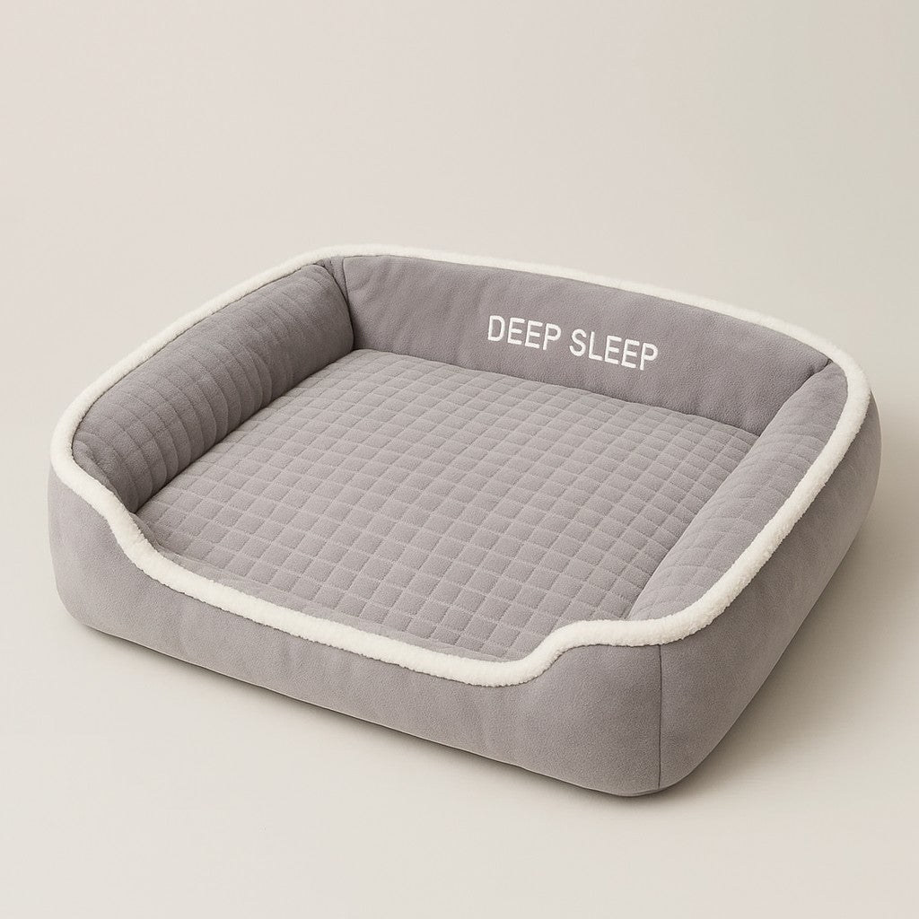The Ultimate Orthopedic Corduroy Warm Dog Sofa Bed & Winter Pet Mat - premium product photo