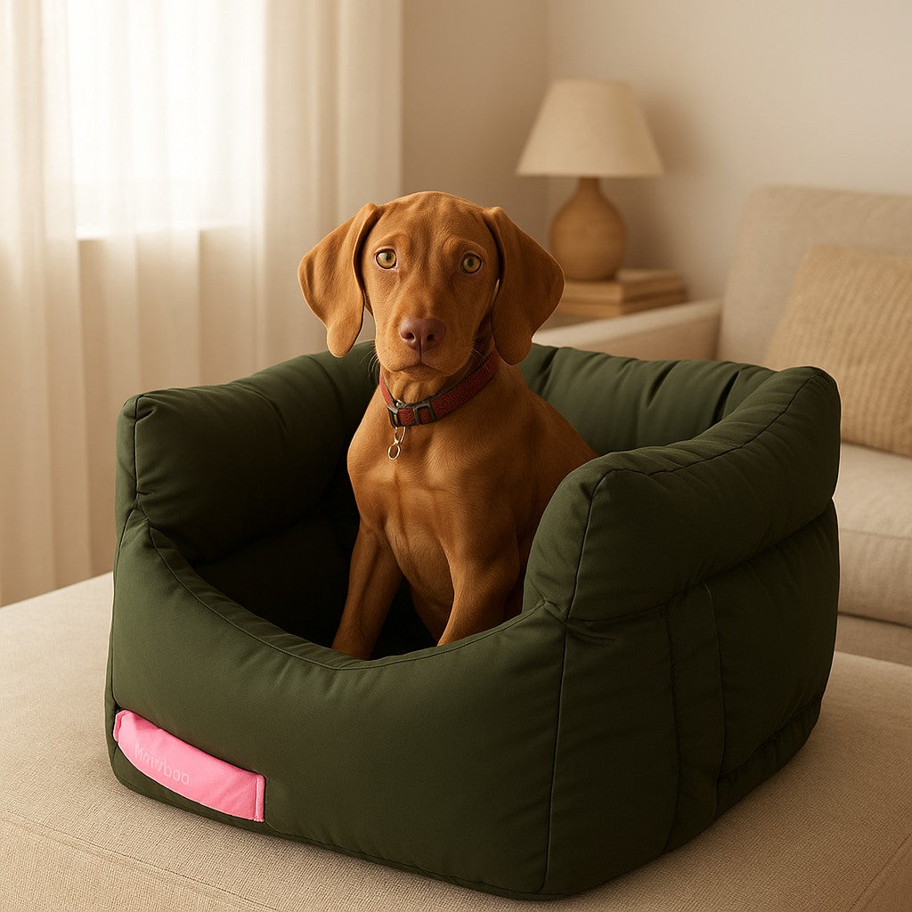Prime Paws Luxury Dog Car Seat & Travel Bed for Small Dogs - premium product photo
