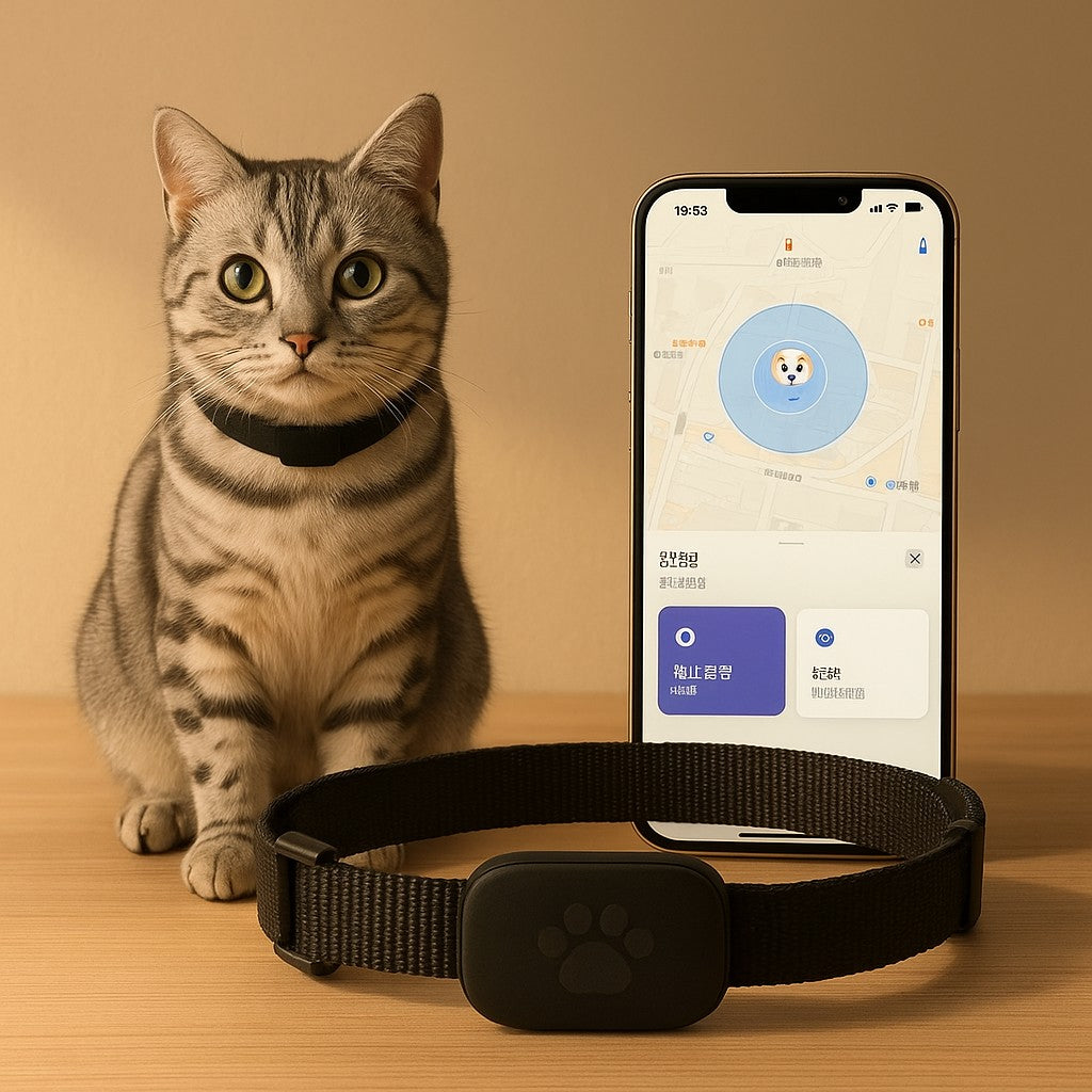 PrimeFind Apple Find My Bluetooth Pet GPS Tracker & Anti-Lost Collar Tag - premium product photo