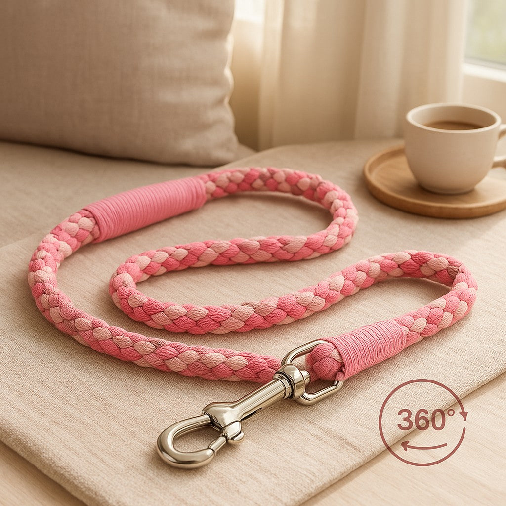 Prime Paws Adjustable Shock-Absorbing Dog Car Seat Belt & Safety Tether - premium product photo