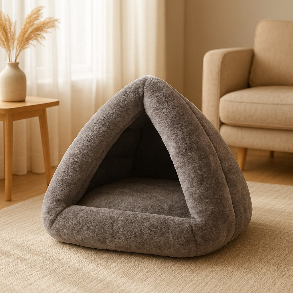 MyPrimePaws Plush Cloud Sofa – Ultra-Warm & Cozy Small Dog Bed & Cat Bed - premium product photo