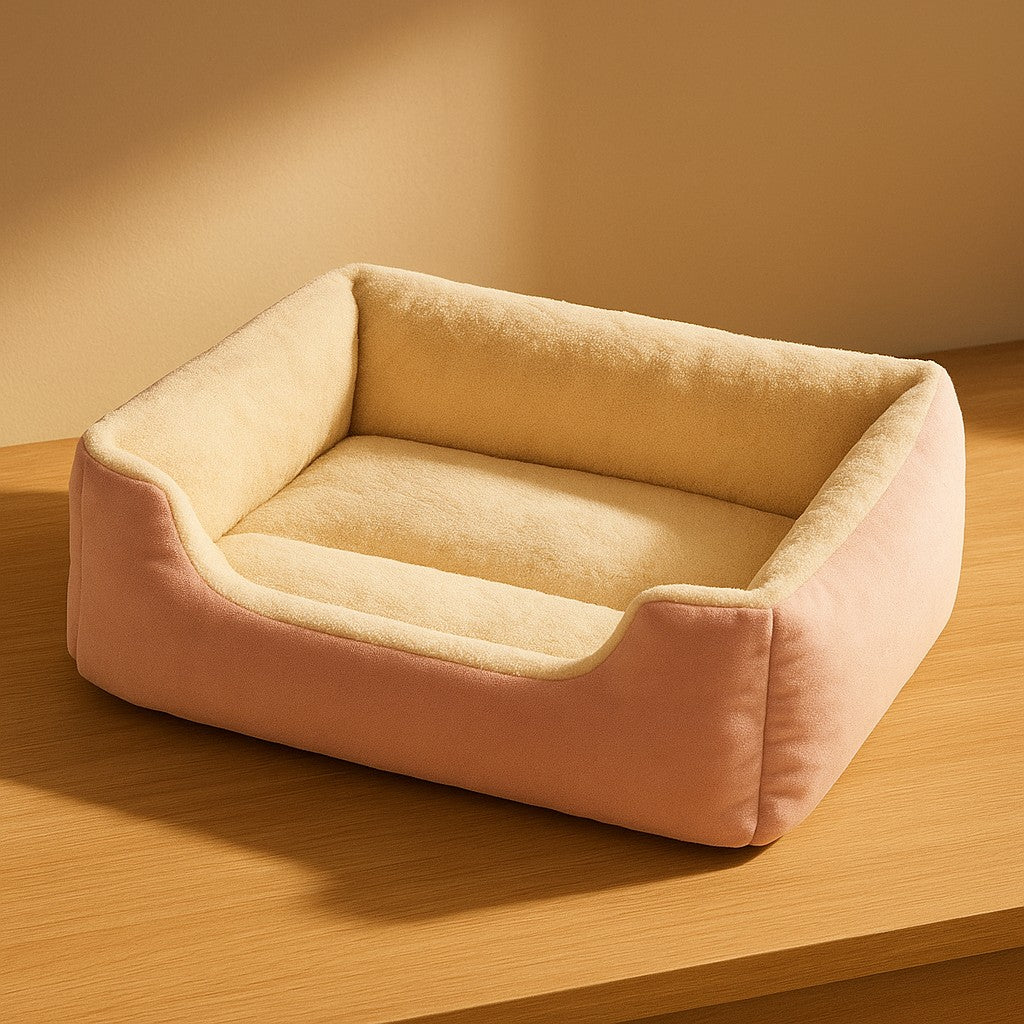 MyPrimePaws Ultra-Soft Plush Calming Cat Bed & Winter Cushion - premium product photo