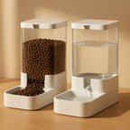 MyPrimePaws™ Automatic Gravity Pet Feeder and Waterer Station - premium product photo