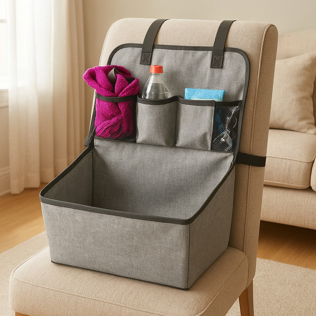 Prime Paws Deluxe Dog Car Seat & Pet Booster Seat with Storage Pockets - premium product photo