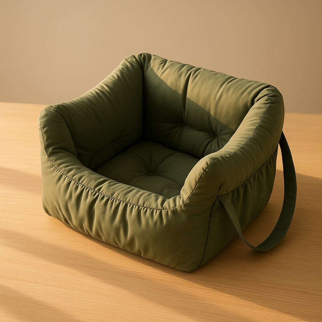 Prime Paws Luxury Dog Car Seat & Travel Bed for Small Dogs - premium product photo