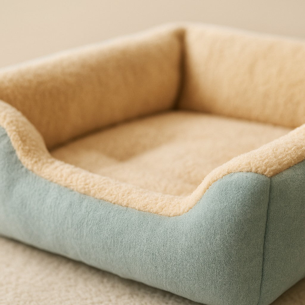 MyPrimePaws Ultra-Soft Plush Calming Cat Bed & Winter Cushion - premium product photo