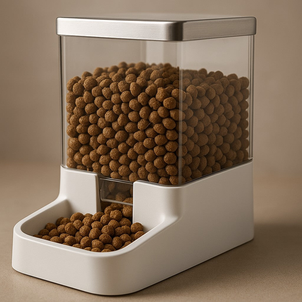 MyPrimePaws™ Automatic Gravity Pet Feeder and Waterer Station - premium product photo