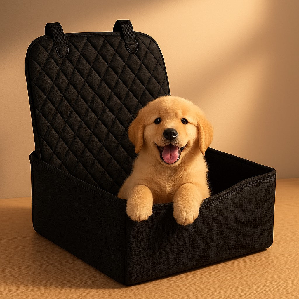 MyPrimePaws™ Waterproof Dog Car Seat & Travel Booster Cushion - premium product photo