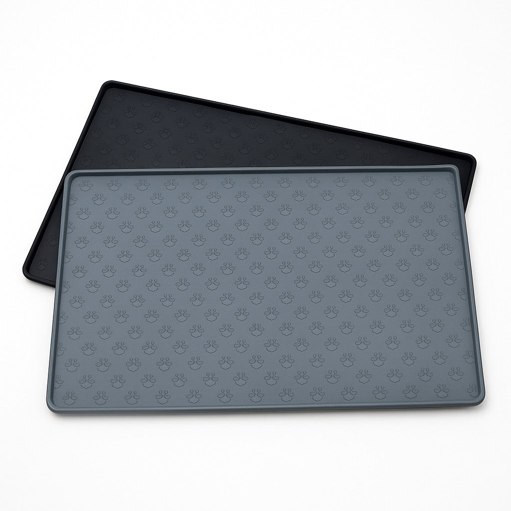 MyPrimePaws Premium Easy-Clean Waterproof Silicone Pet Feeding Mat for Dogs & Cats - premium product photo
