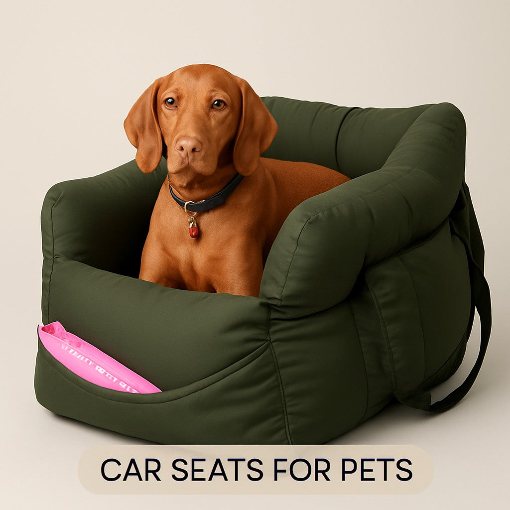 Prime Paws Luxury Dog Car Seat & Travel Bed for Small Dogs - premium product photo