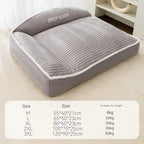 The Ultimate Orthopedic Corduroy Warm Dog Sofa Bed & Winter Pet Mat
