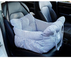 Prime Paws Luxury Dog Car Seat & Travel Bed for Small Dogs