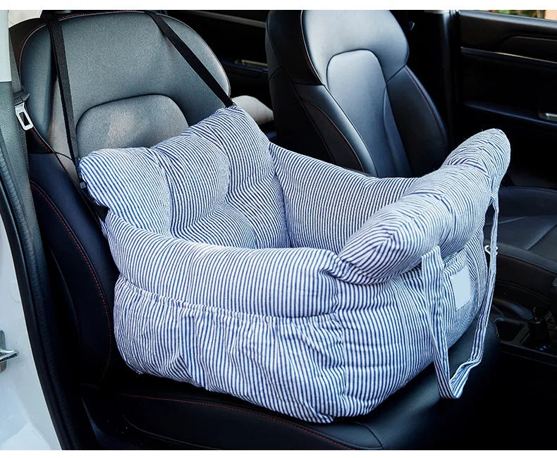 Prime Paws Luxury Dog Car Seat & Travel Bed for Small Dogs