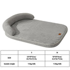Prime Paws Orthopedic Sofa Dog Bed with Supportive Bolster & Non-Slip Base