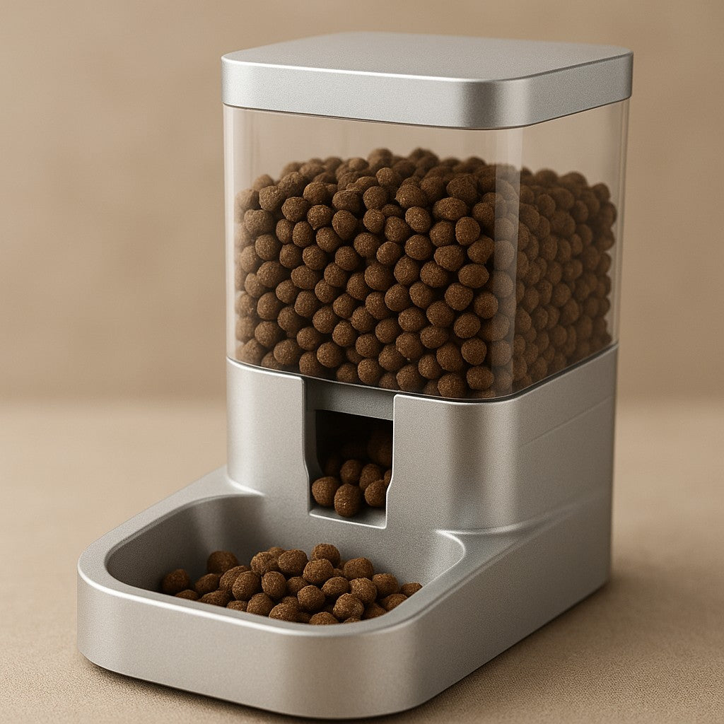 MyPrimePaws™ Automatic Gravity Pet Feeder and Waterer Station - premium product photo
