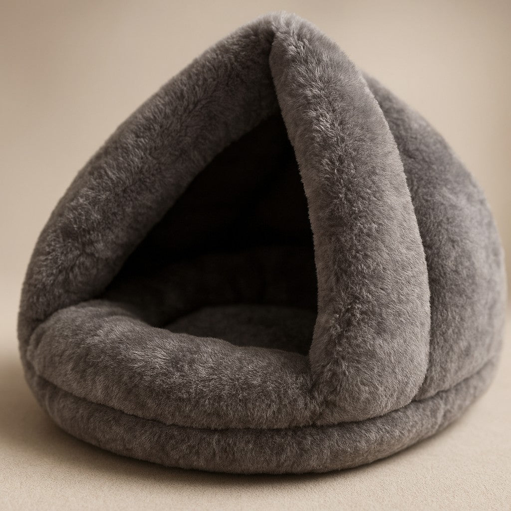 MyPrimePaws Plush Cloud Sofa – Ultra-Warm & Cozy Small Dog Bed & Cat Bed - premium product photo