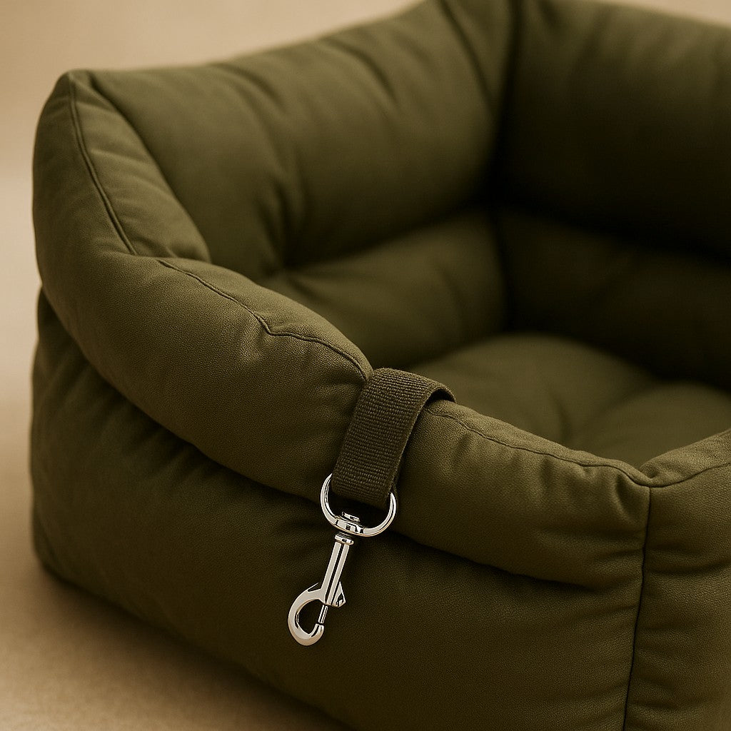 Prime Paws Luxury Dog Car Seat & Travel Bed for Small Dogs - premium product photo