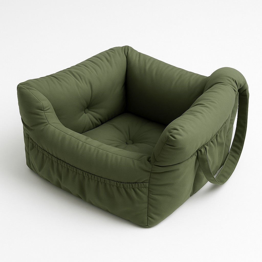 Prime Paws Luxury Dog Car Seat & Travel Bed for Small Dogs - premium product photo