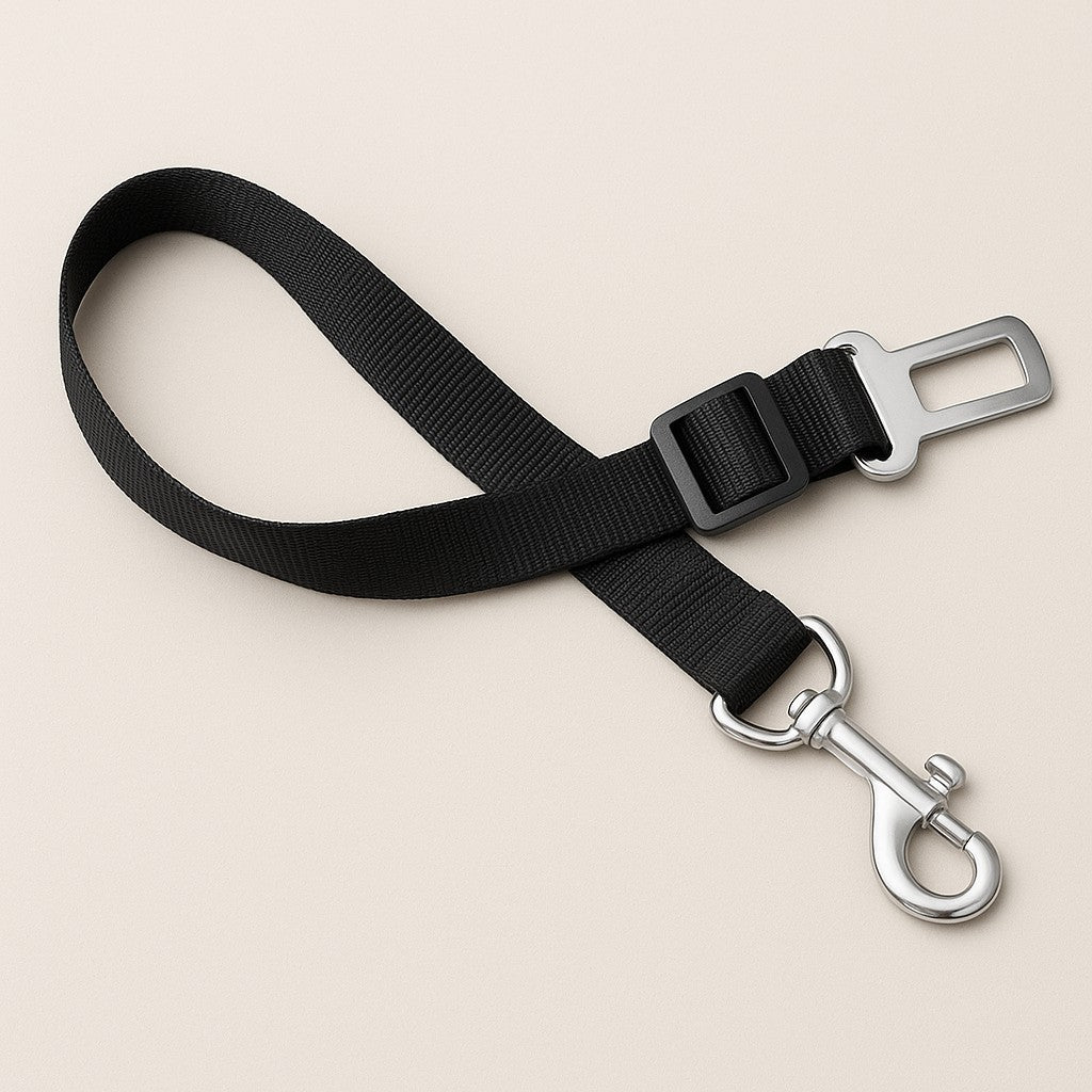 MyPrimePaws Premium Adjustable Pet Car Seat Belt (2-Pack) - Safe & Tangle-Free Dog & Cat Travel Accessory - premium product photo