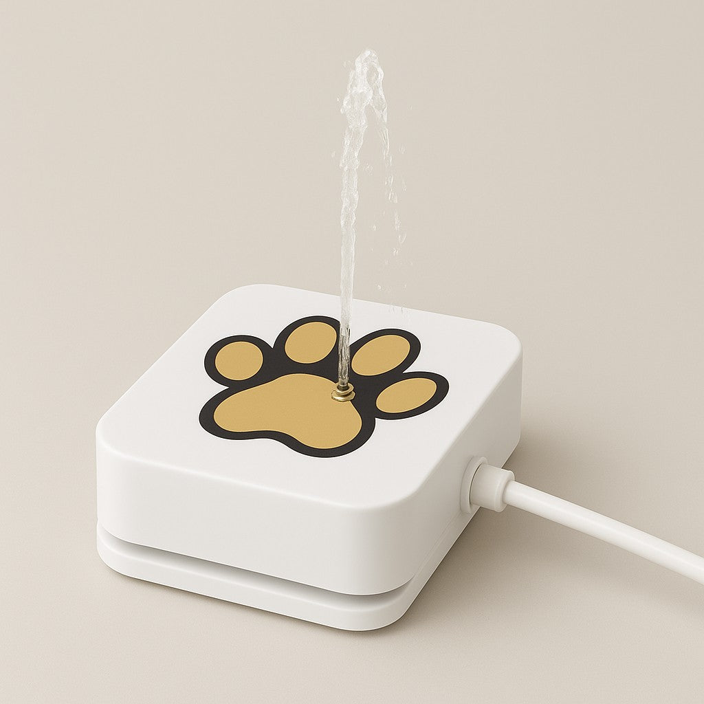 MyPrimePaws Outdoor Step-On Dog Water Fountain | Fresh, Fun & Automatic Hydration - premium product photo